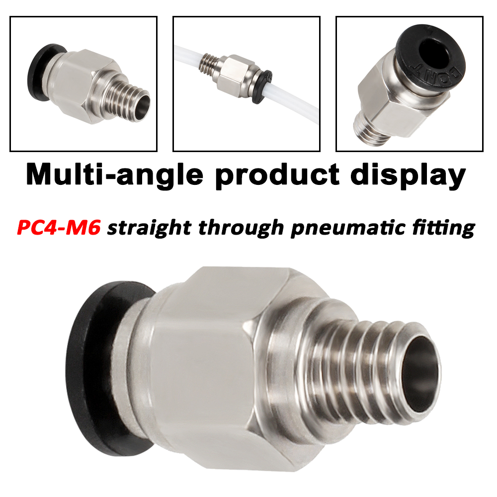 Ptfe Tape Thread - 1-10 Buah Aksesori Printer 3d PC4-M6
