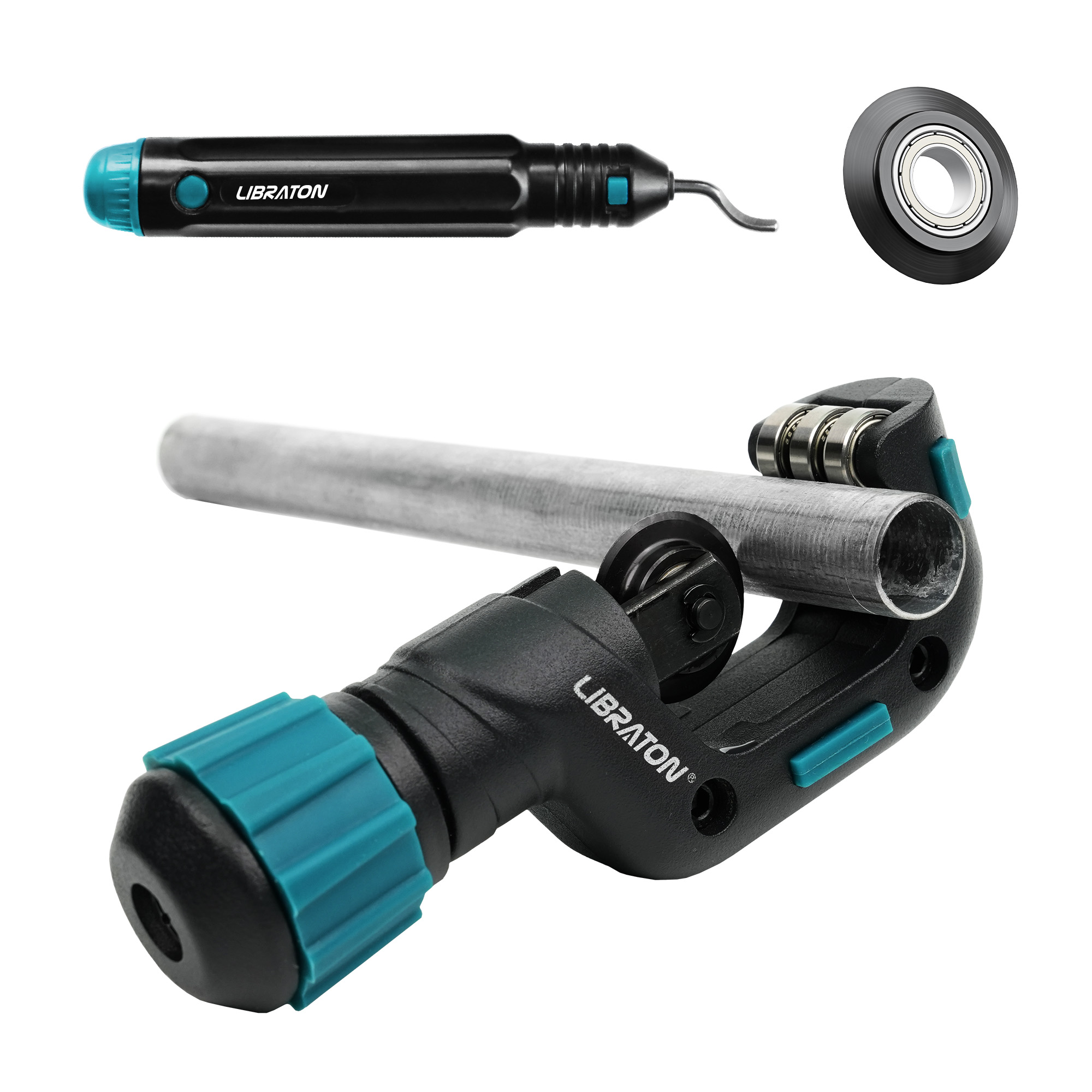 Pipe Cutter Ratchet - Pemotong Pipa LIBRATON dengan Pisau dan