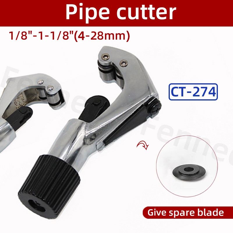 Pipe Cutter Ratchet - Pemotong pipa Roller Bearing tabung, alat