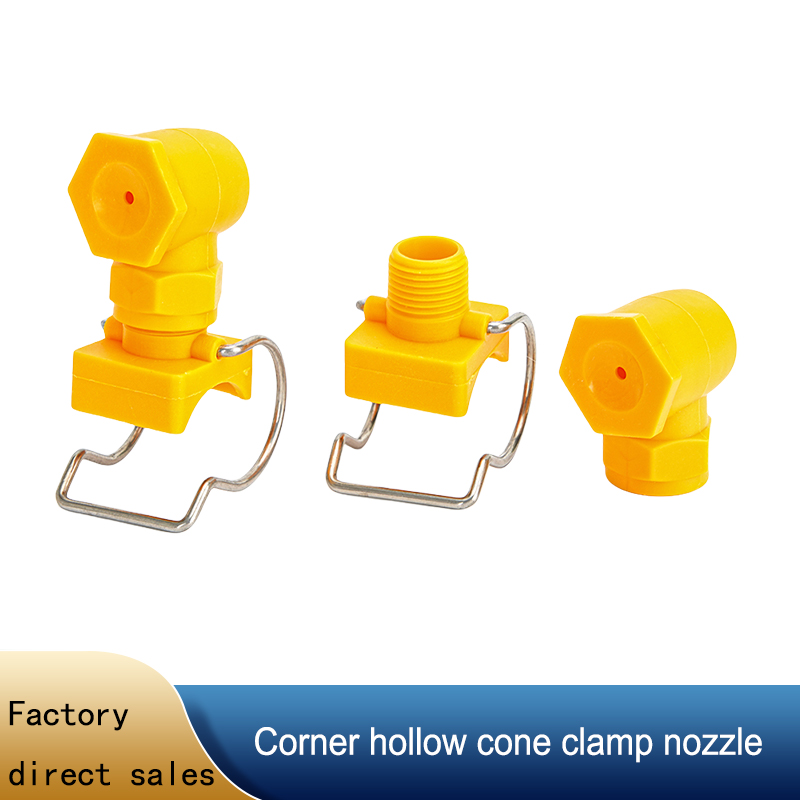 Plastic Pipe Clip - Nosel kerucut berongga plastik model snap-on