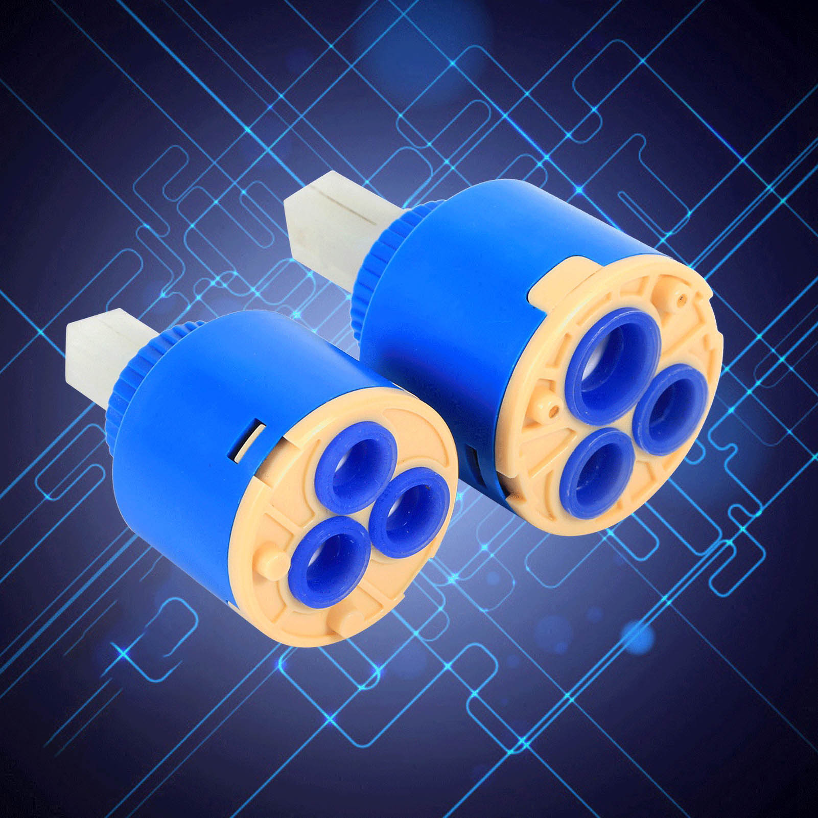 Katup Keran PP 35/40Mm Katup K - Basin Mixer Cartridge ulasan dan harga