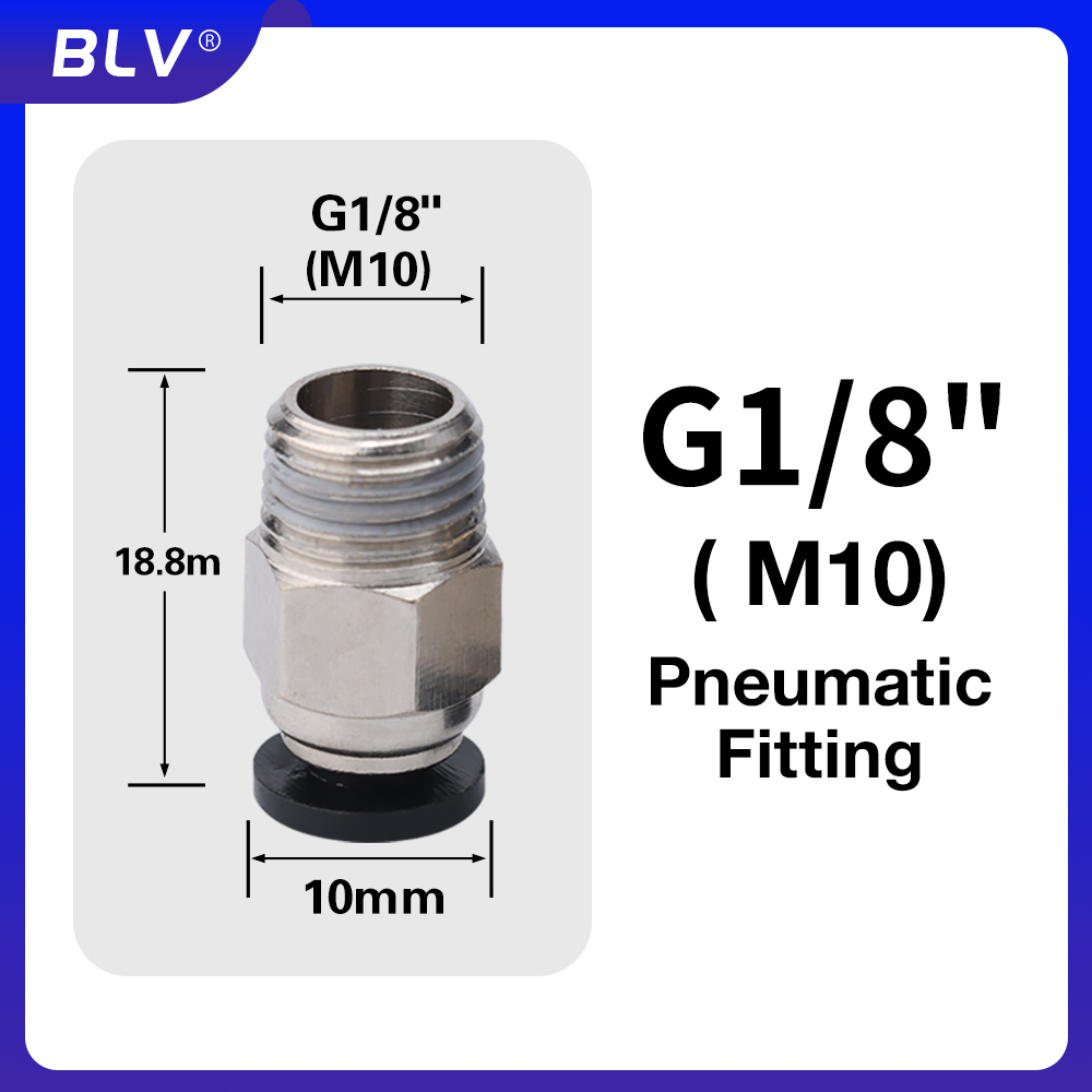 BLV ®   Fitting Pneumatik G1/8 - Ptfe Tape Thread ulasan dan harga