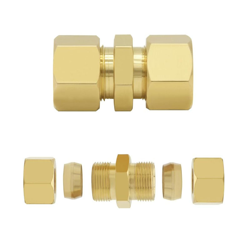 1 Buah Konektor Fitting Pipa K - Compression Fitting Brass ulasan dan harga